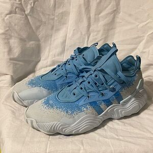 Adidas Trae Young 3 Basketball Shoes Mens 10.5 Royal Blue Sky Tint Sneakers